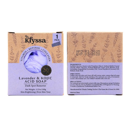 Klyssa Lavender & Kojic Acid Soap